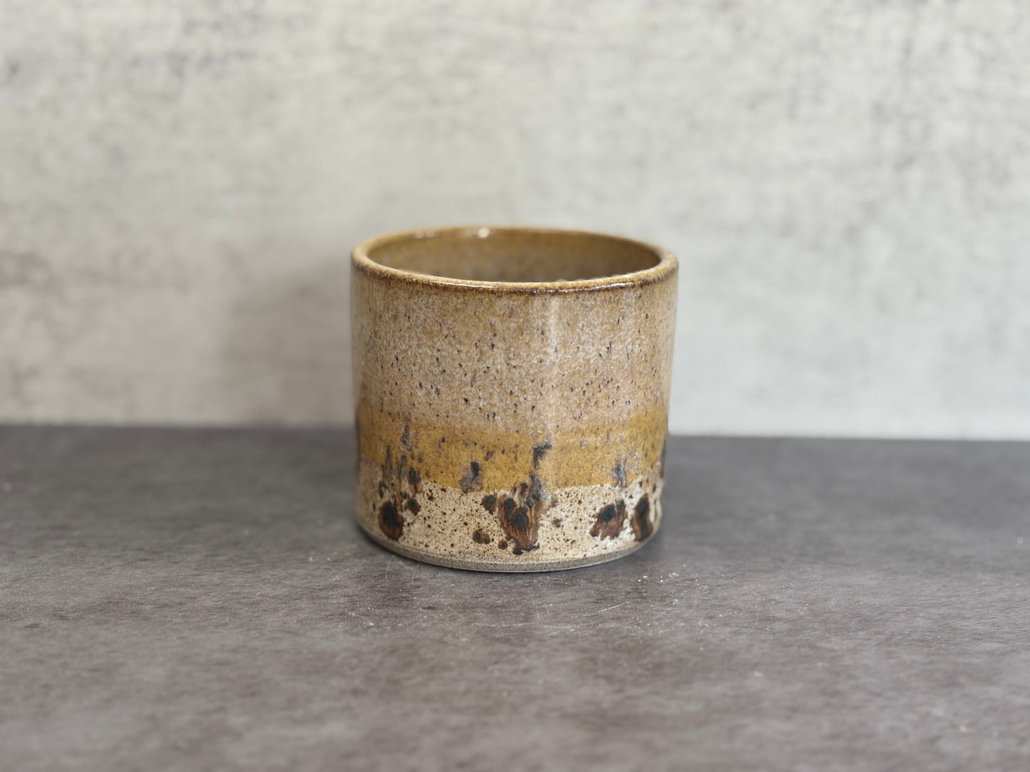 Set of two espresso tumblers